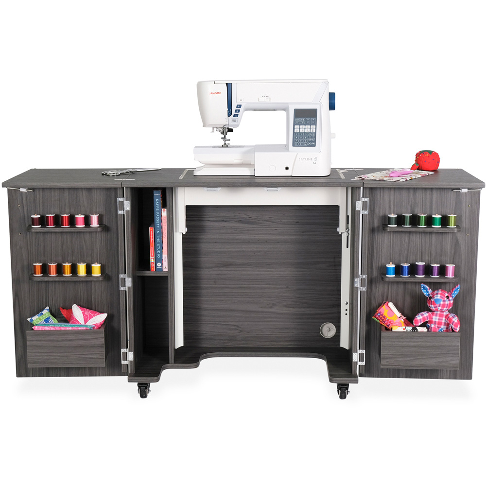 Arrow Cabinets Bandicoot K8207 Grey Fold-Away Sewing Cabinet Image 6