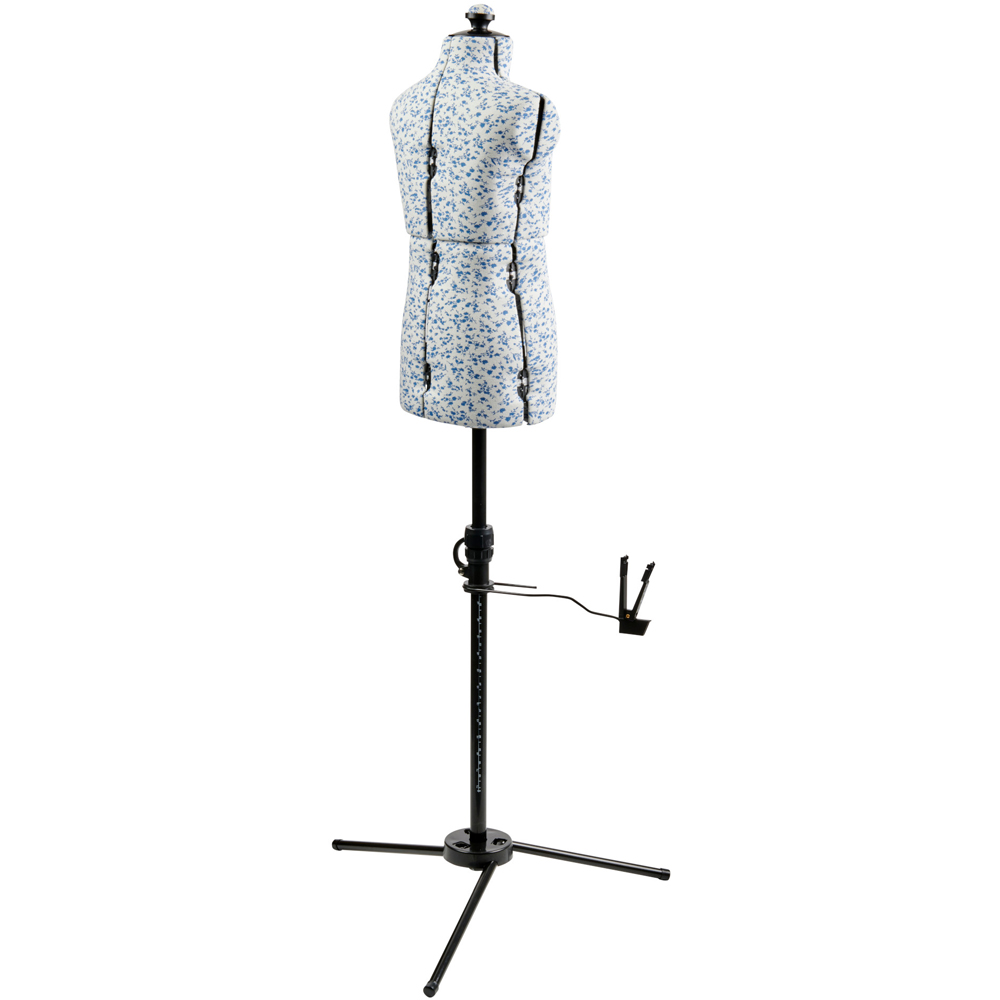 Sewing Online 5920 Ditsy Blue Fabric Adjustable 8-Part Junior Dressmakers Dummy Image 3