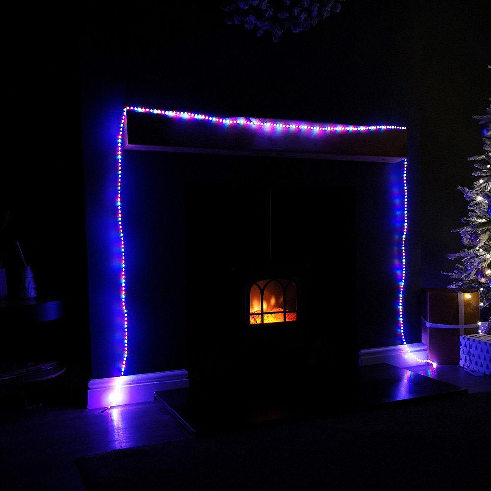 Samuel Alexander 400 Rainbow LED Compact MicroBrights Christmas Lights Image 6