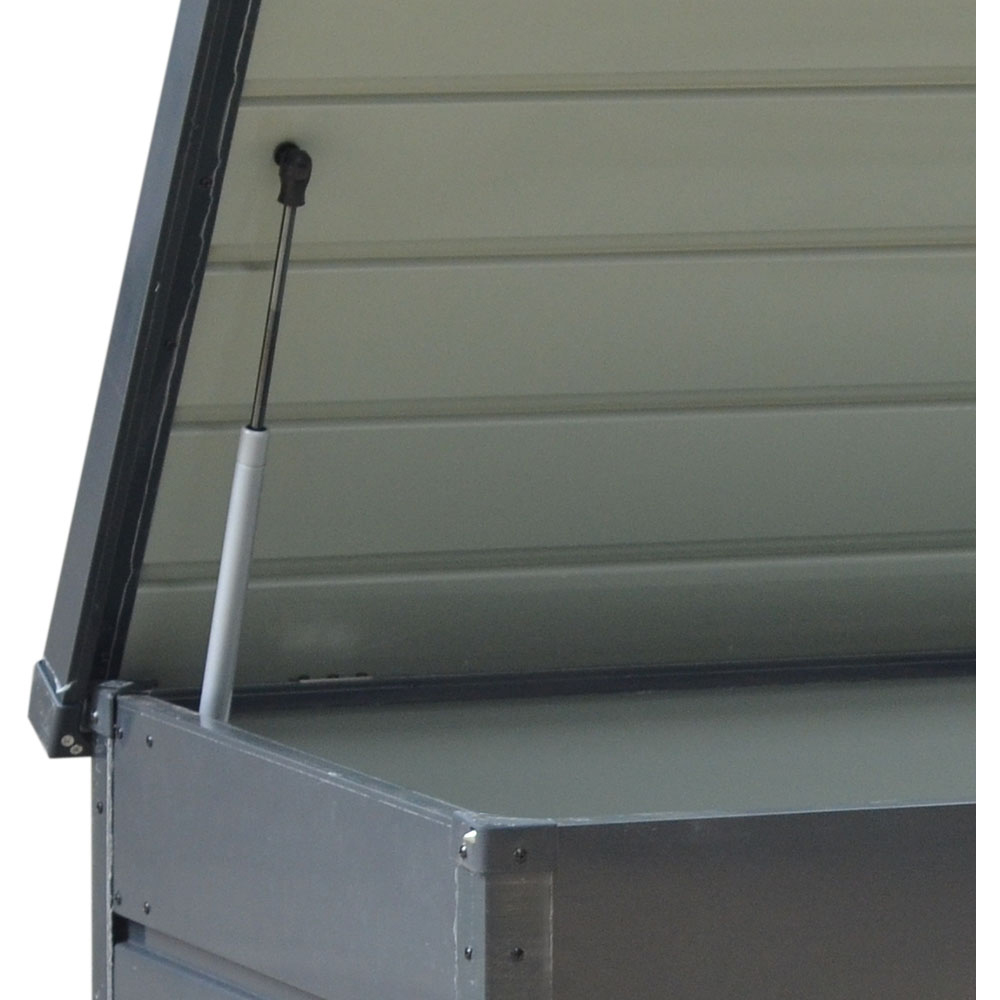 Living and Home 600L Steel Lockable Garden Storage Box Image 4
