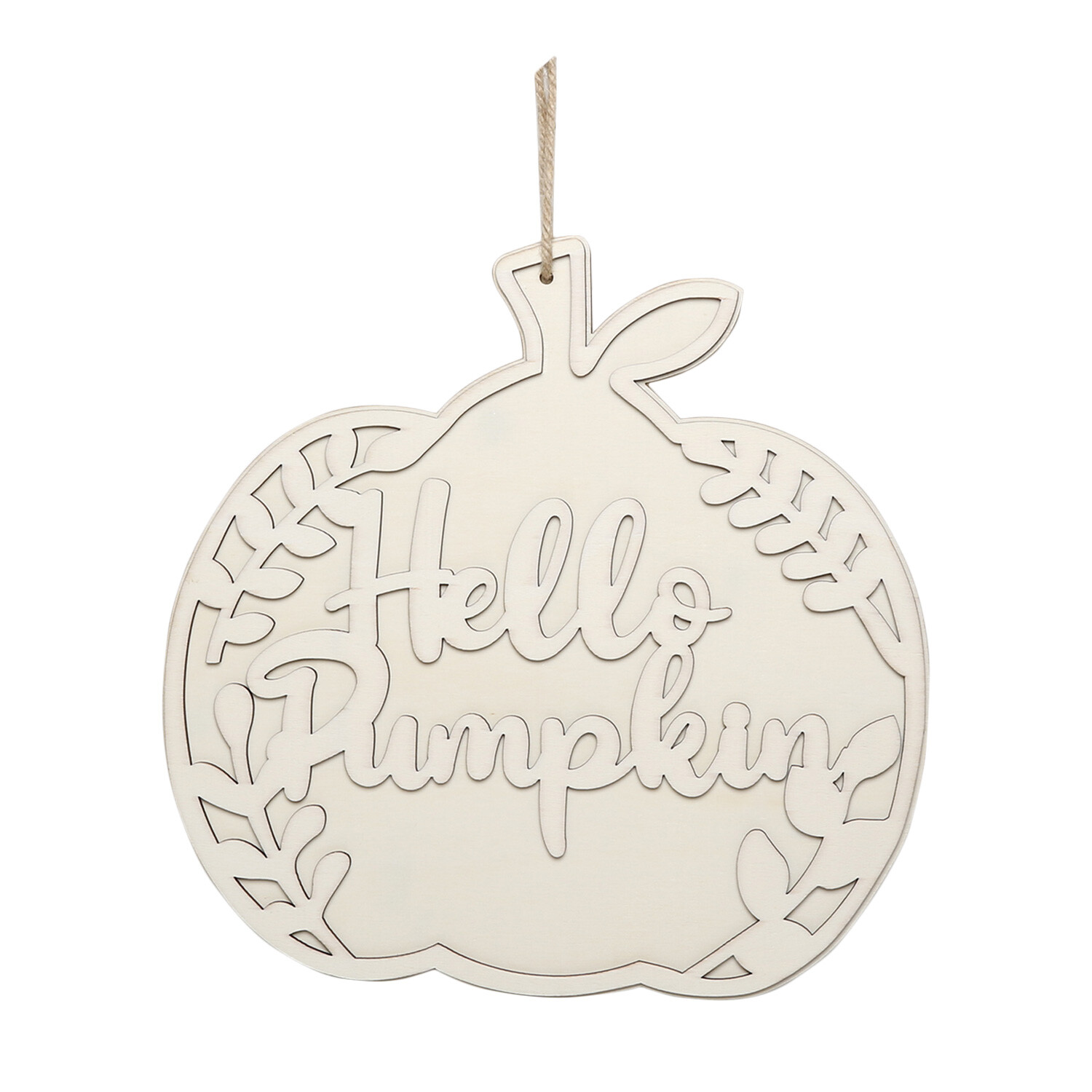 Hello Pumpkin Hanging Sign Image