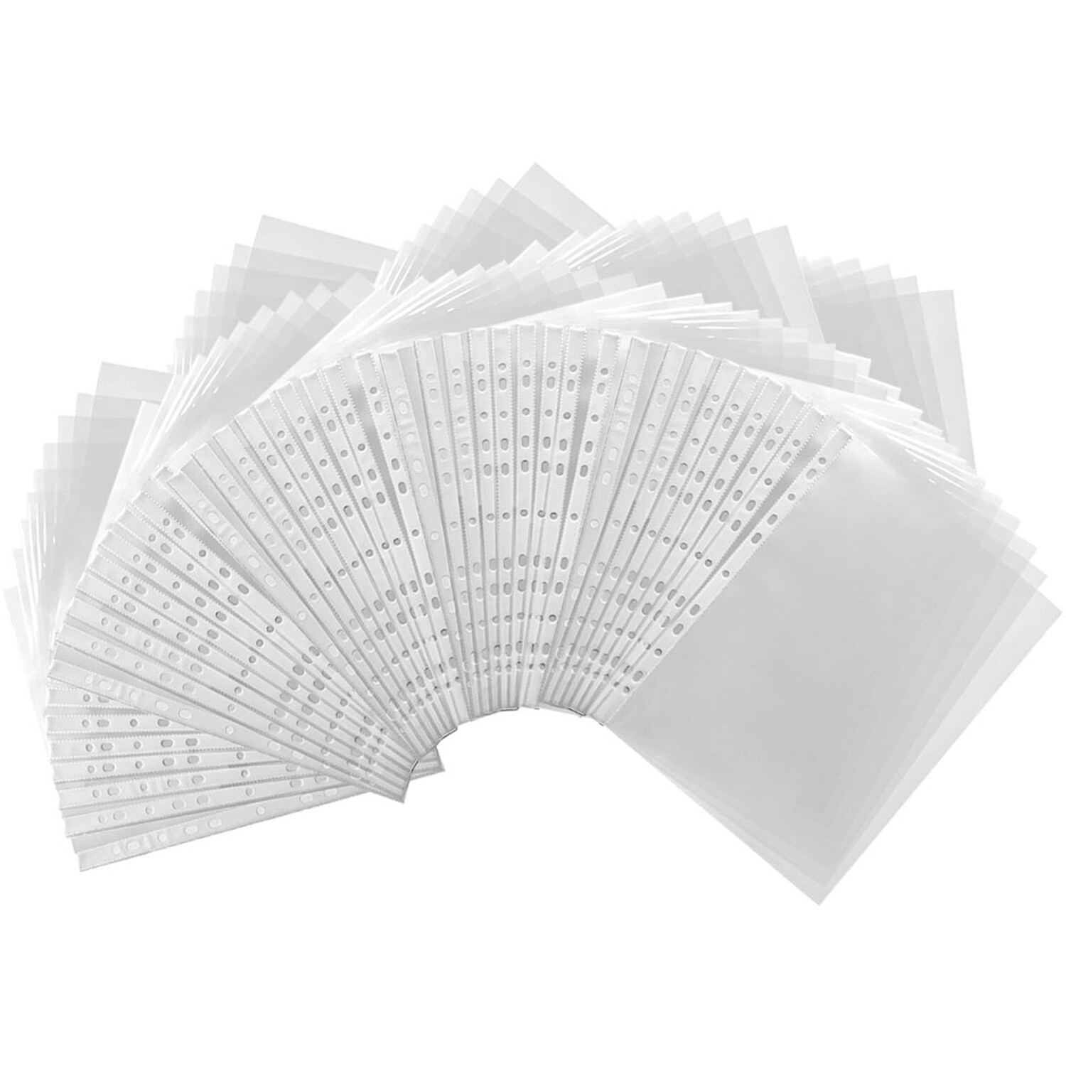 Transparent Sheet Protectors A4 - 100 Image 1