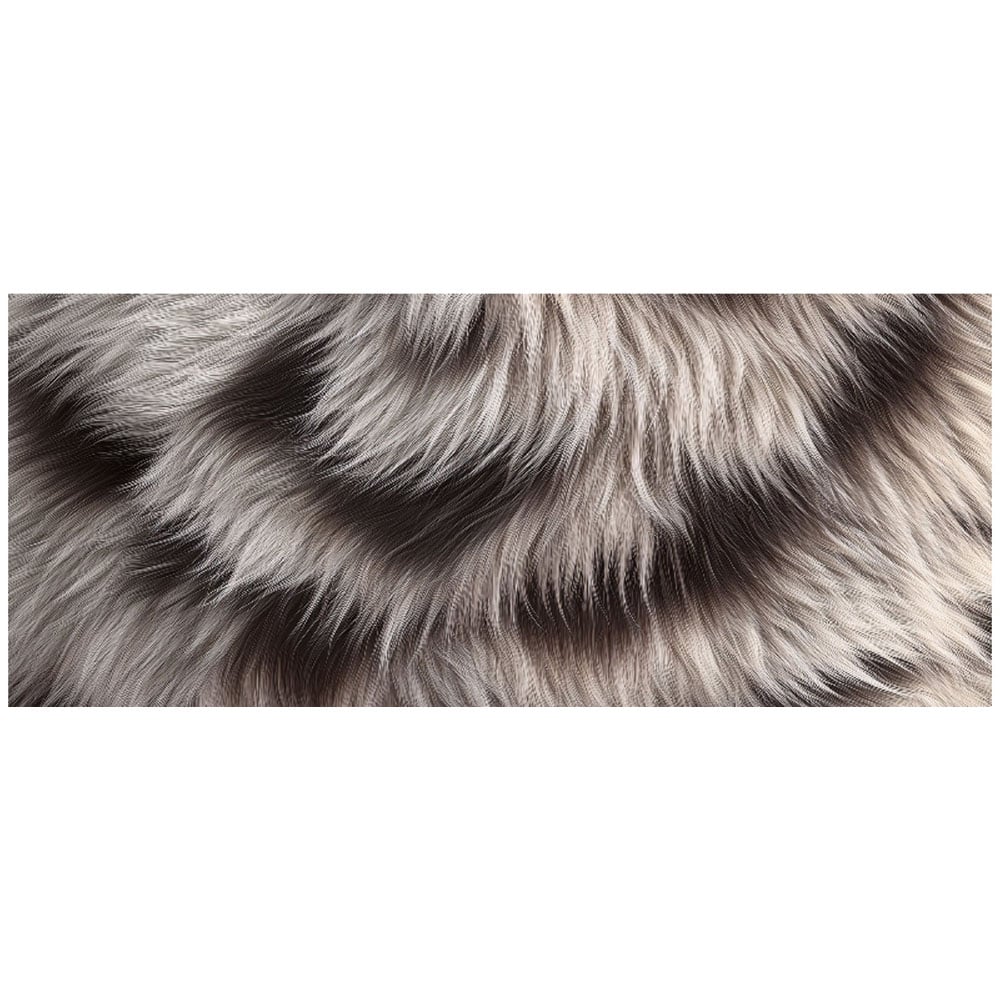 Warren Reed Designer Mink Fur Print Bathroom Splashback 25 x 60cm Image 2