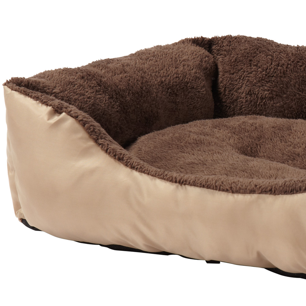 Bunty Deluxe XX Large Cream Soft Pet Basket Bed Image 3