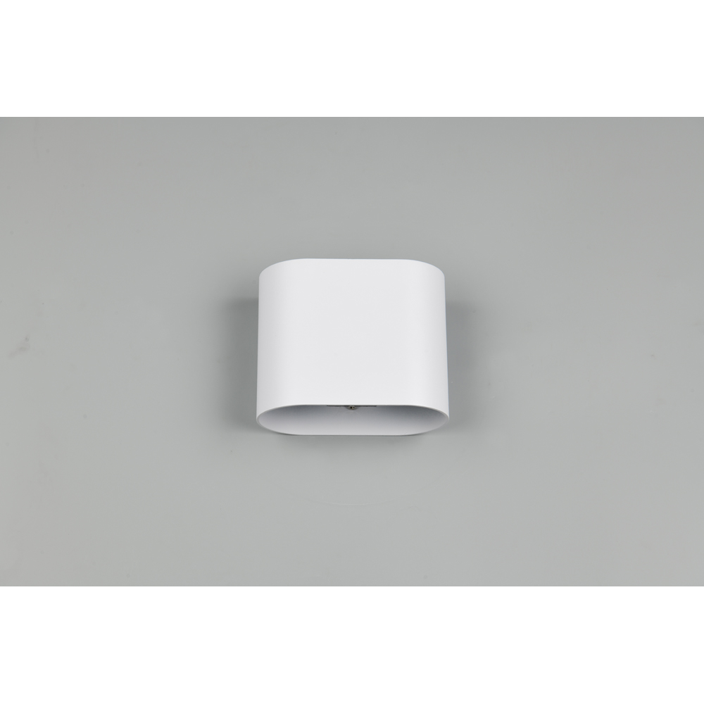 TRIO Alani Matt White Up and Down Wall Light Image 8