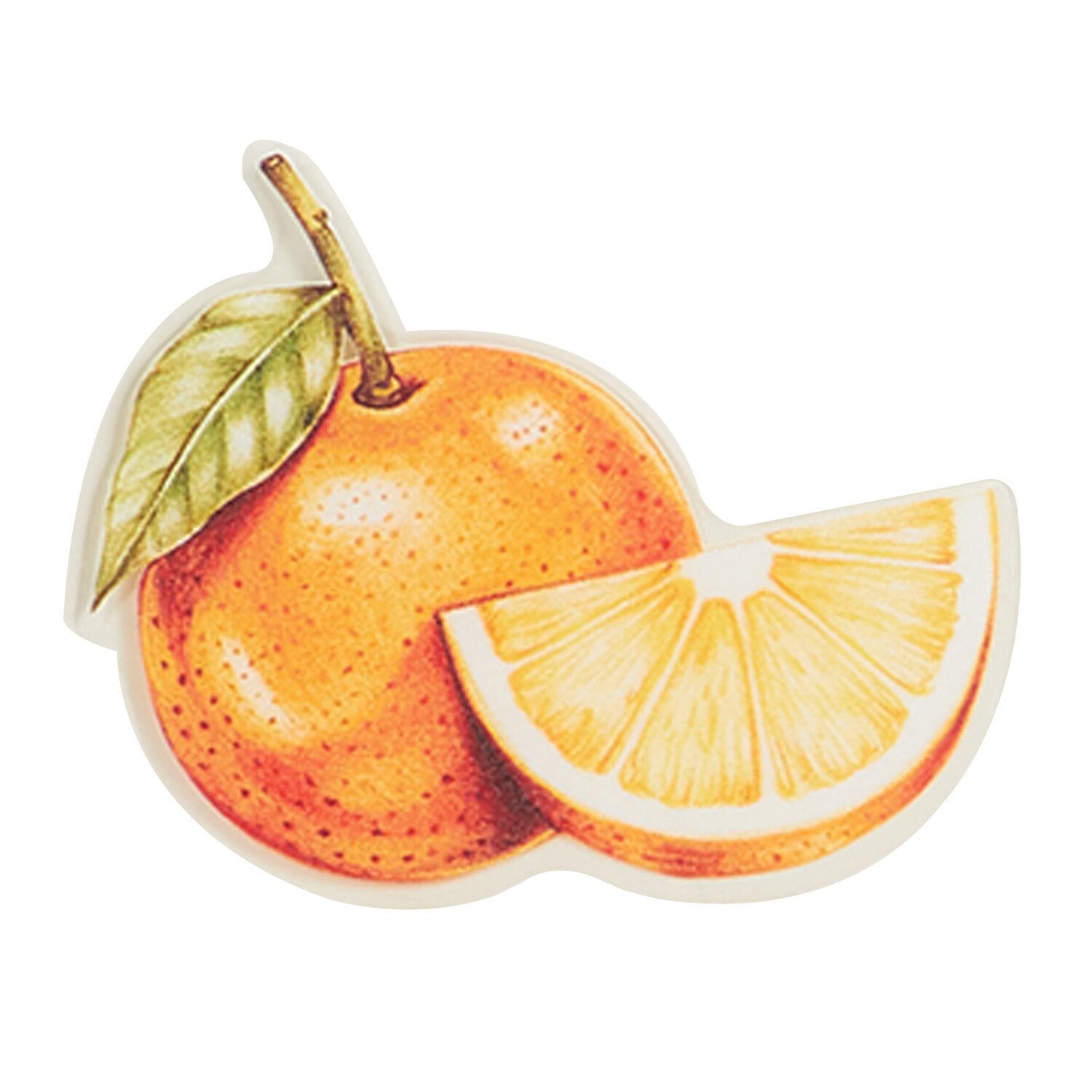 Pack of 18 Transparent Stickers - Multicolour / Fruit Image 4