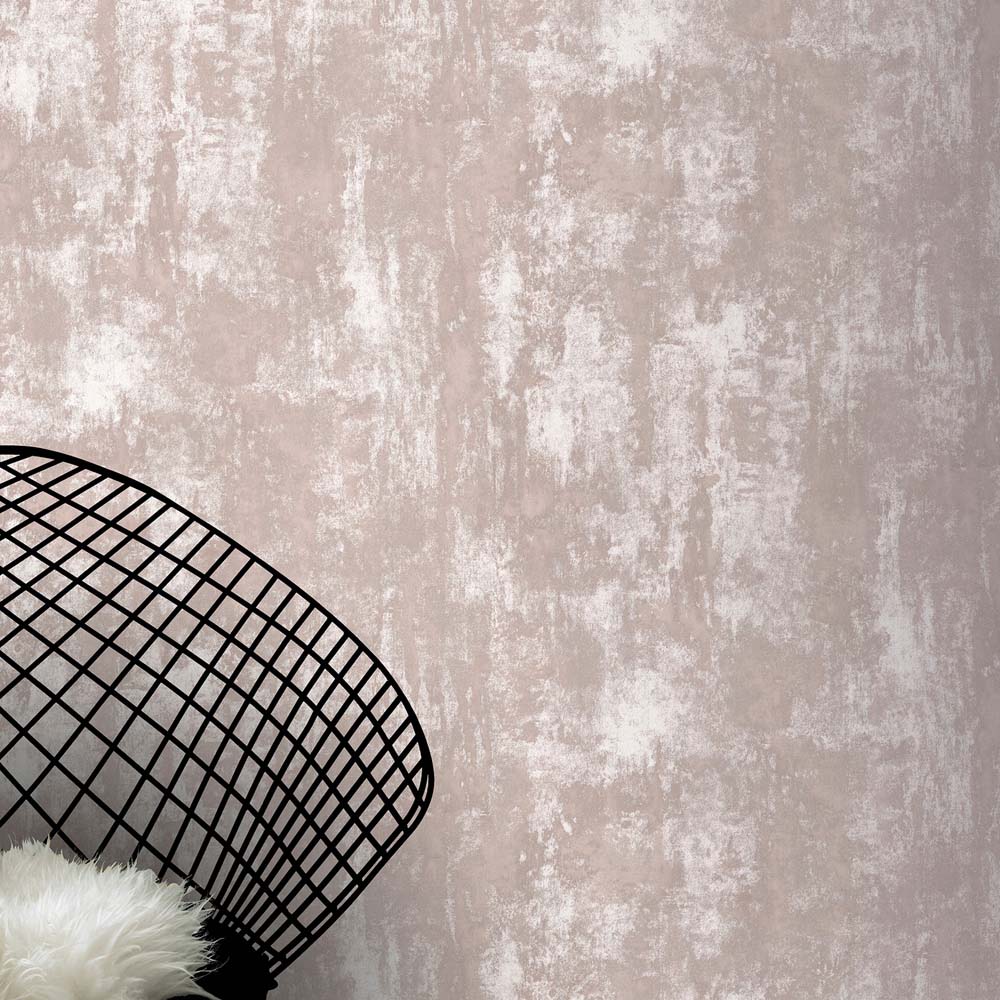 Arthouse Stone Textured Pink Wallpaper Image 5