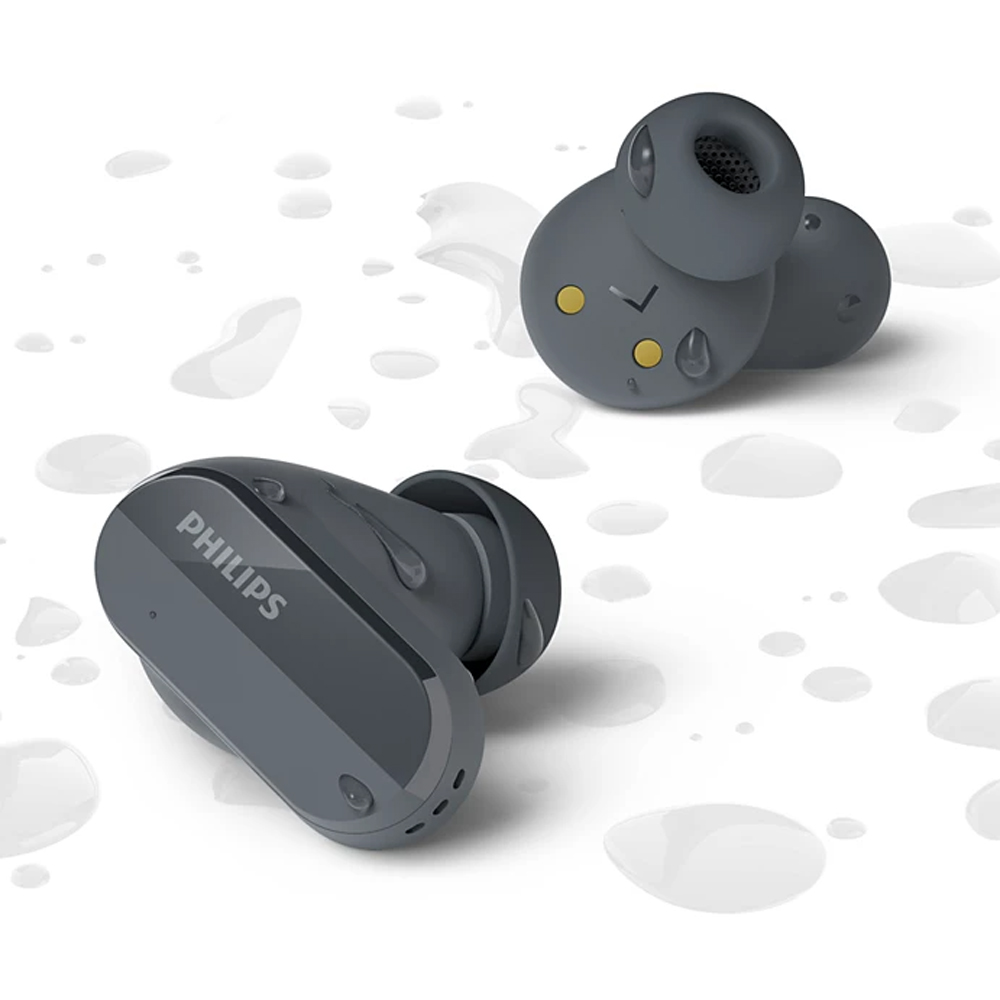 Philips True TAT3508 Black Bluetooth Noise Cancelling In-Ear Headphones with Mic Image 3