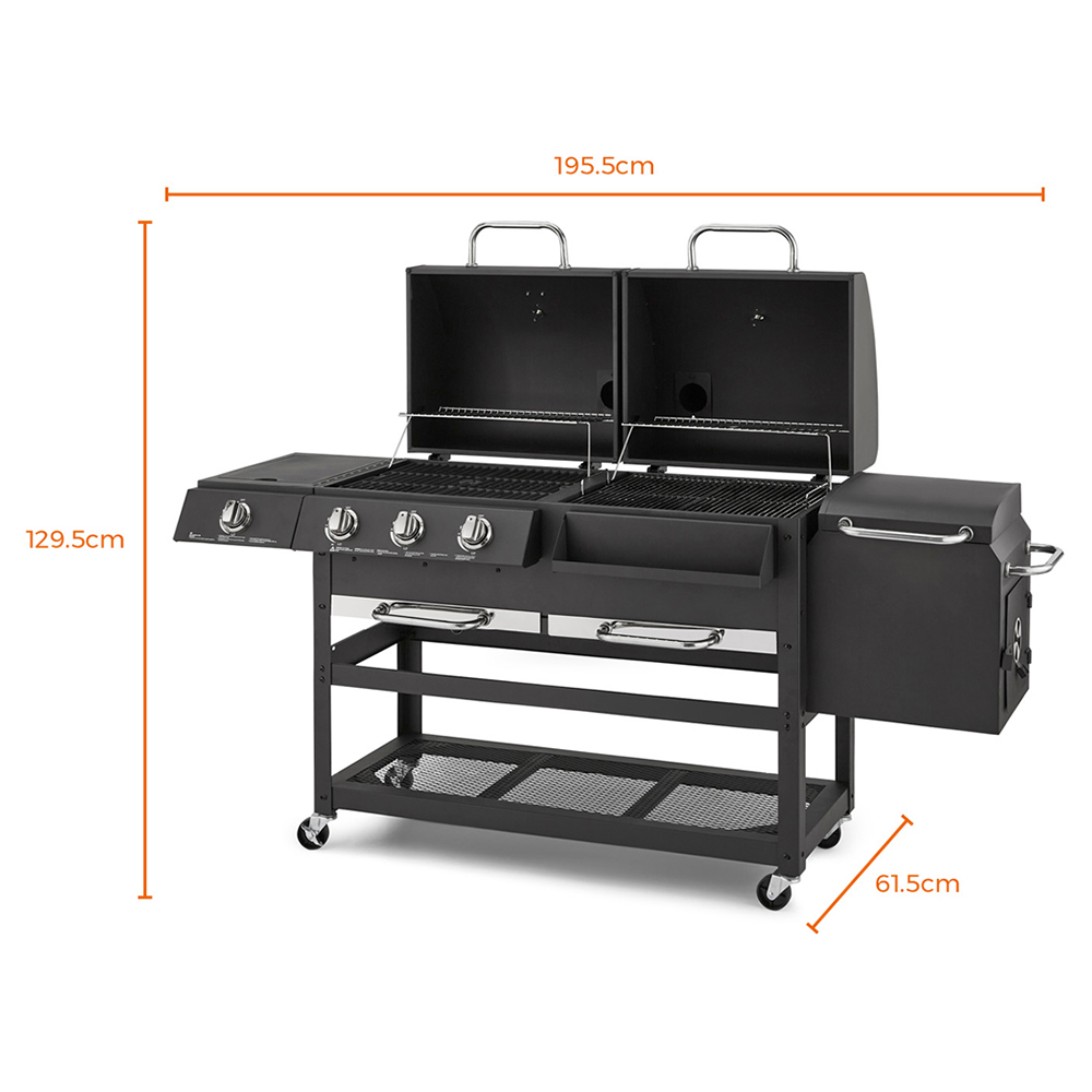 Tower Ignite Black Multi XL Grill BBQ Wilko