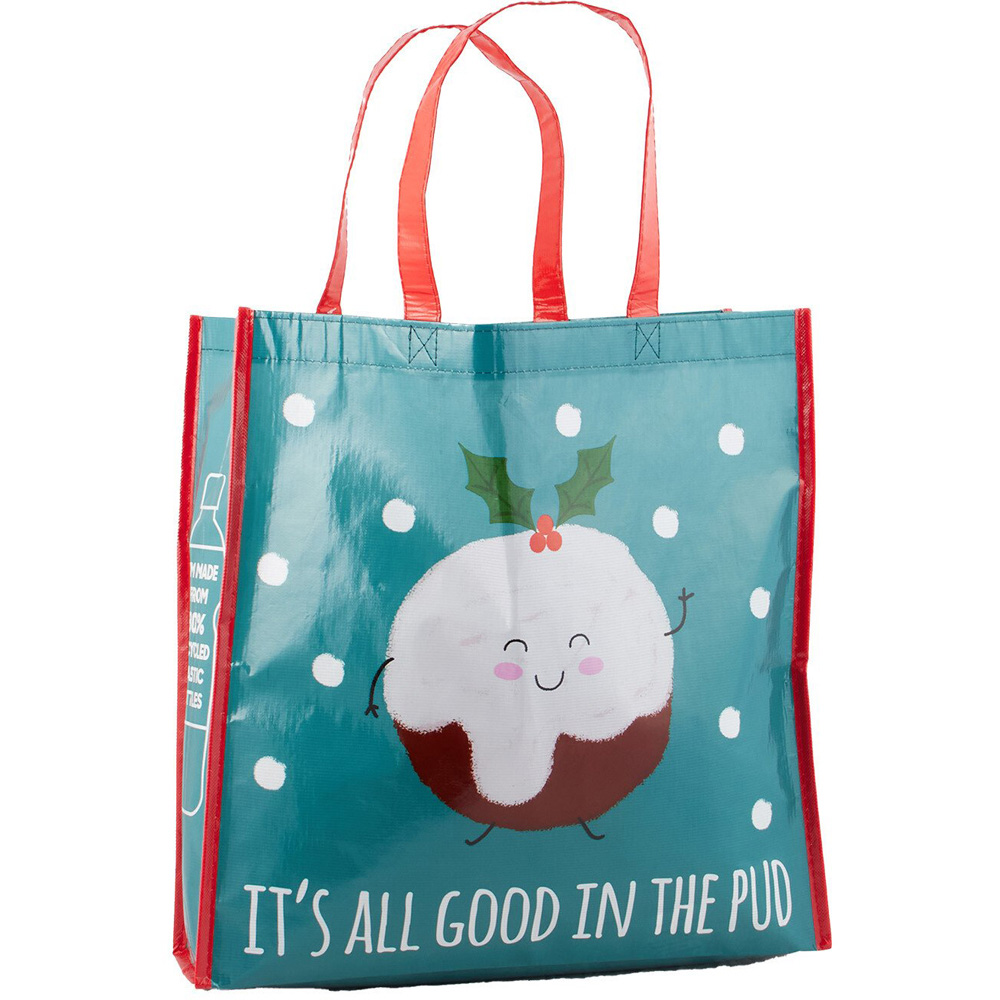 Christmas Pudding Shopper Bag Image 3
