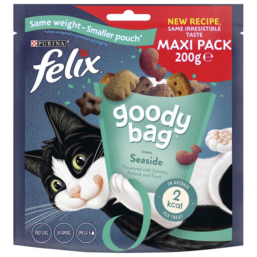 Felix Goody Bag Seaside Mix Cat Treats 200g   Image 2