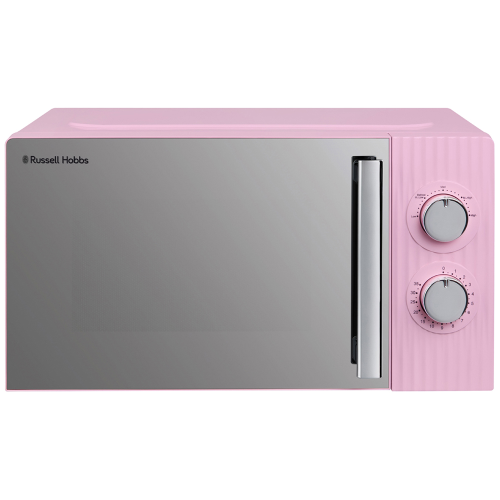 Russell Hobbs Eden RHMM725RP Raspberry Pink 17L Manual Microwave Image 2