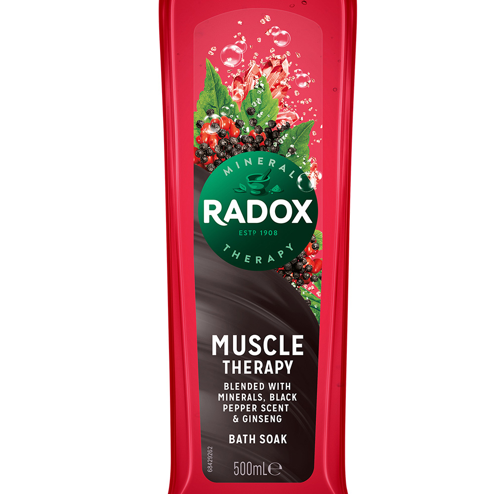 Radox Muscle Therapy Bath Soak 500ml Image 2
