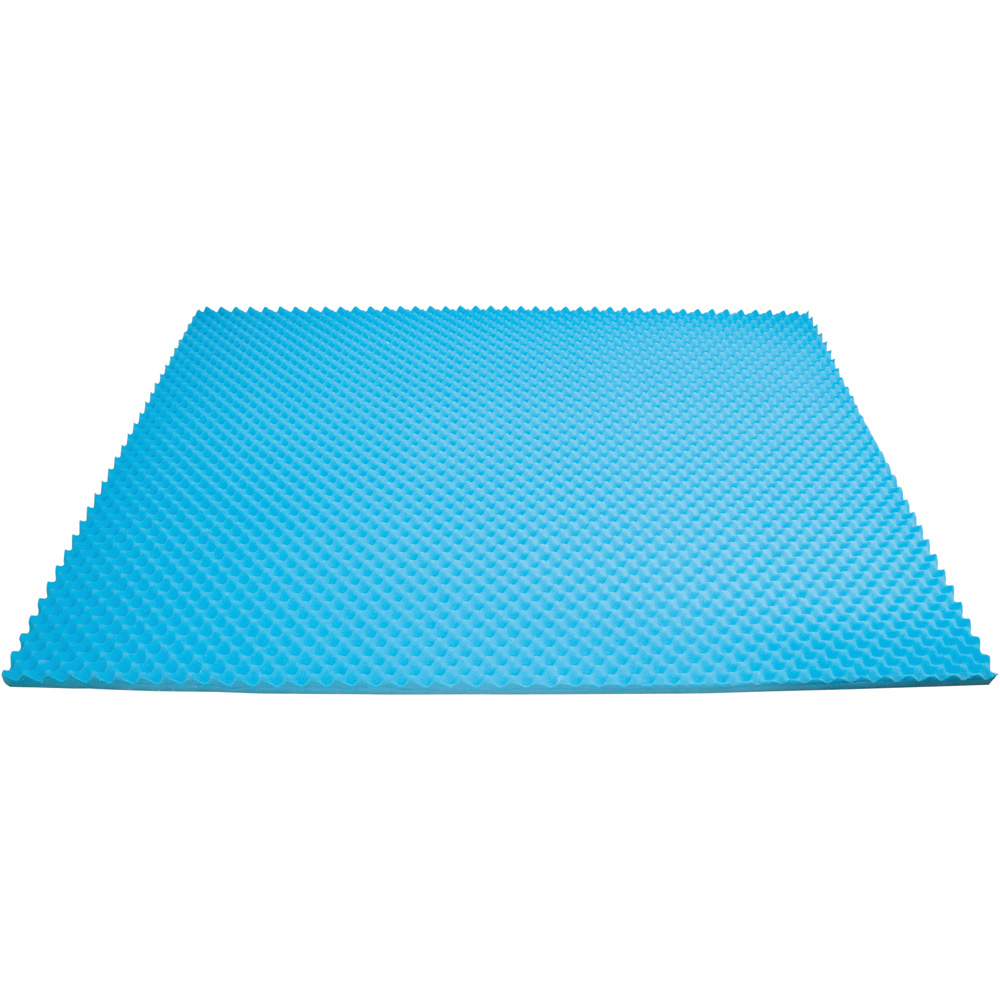 Aidapt Double Gel Memory Foam Cool Reversible Mattress Topper Image 5
