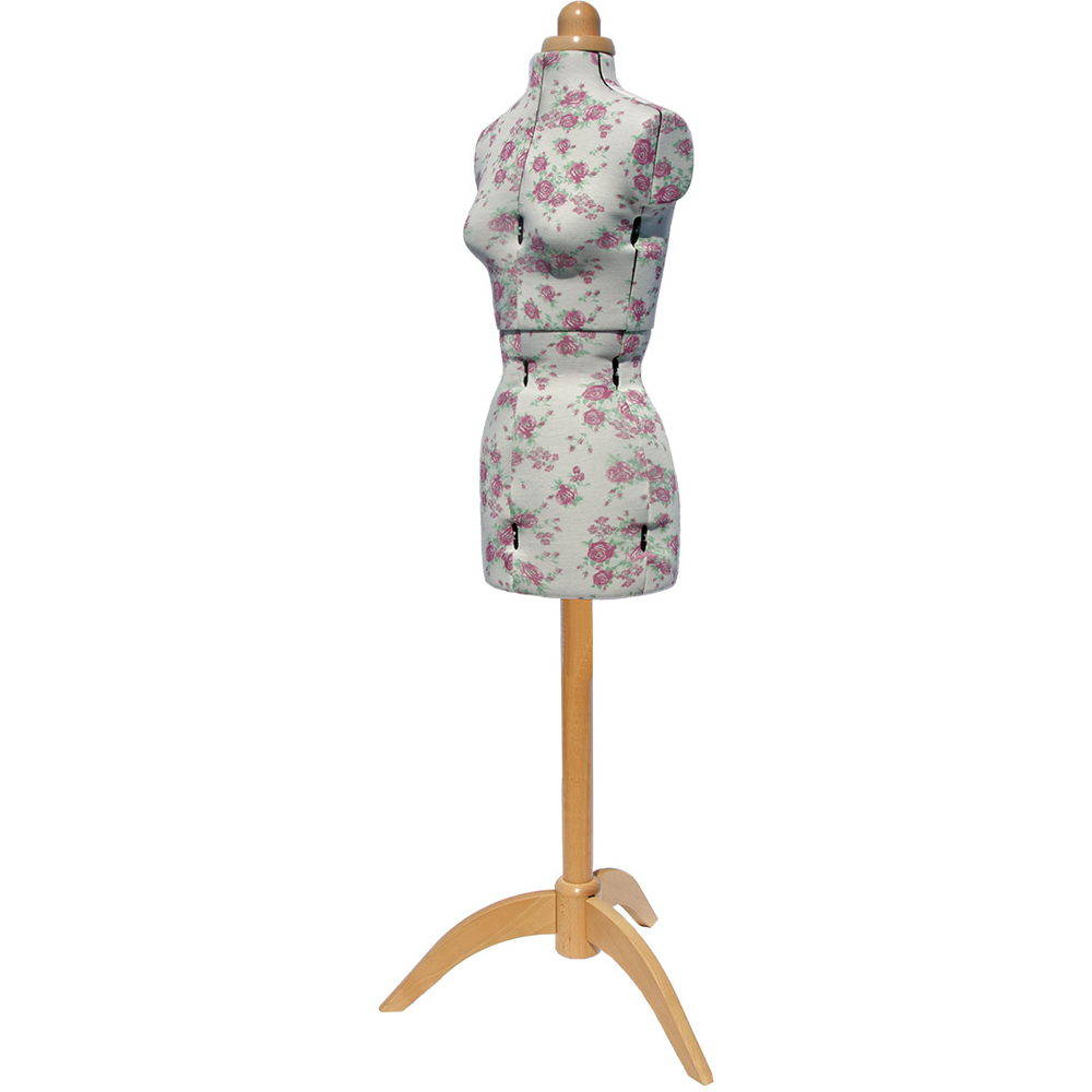 Sewing Online 5912A-2 Rosebuds Adjustable 8-Part Dressmakers Dummy with Hem Marker Small Image 3