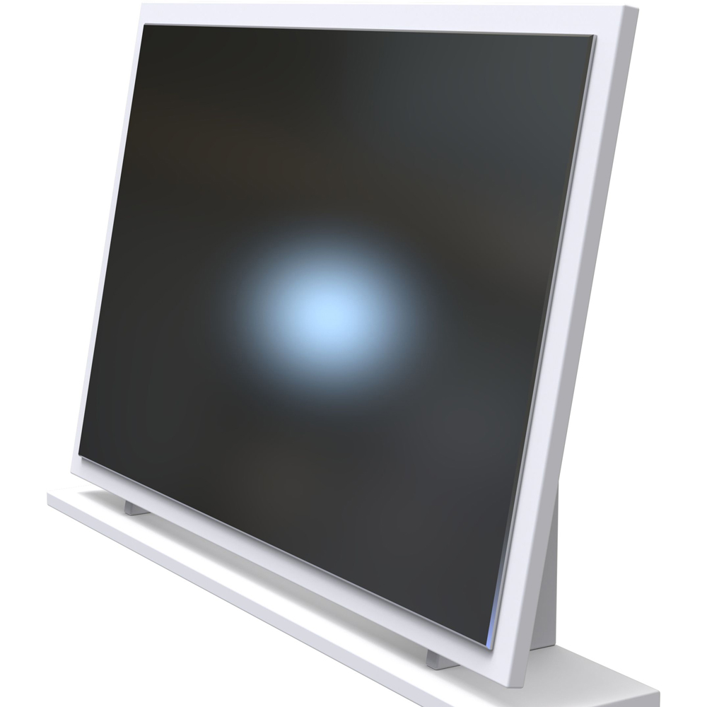 Crowndale New York Matt White Mirror Ready Assembled Image 4