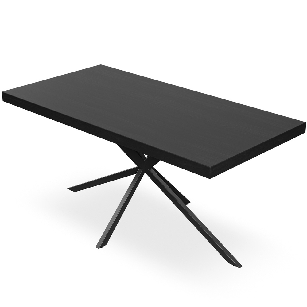 Furniture Online Donni 6 Seater Dining Table Black Image 2
