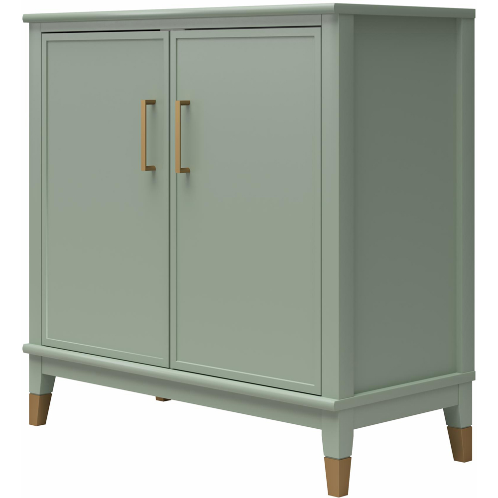Dorel Westerleigh 2 Door Pale Green Accent Cabinet Image 6