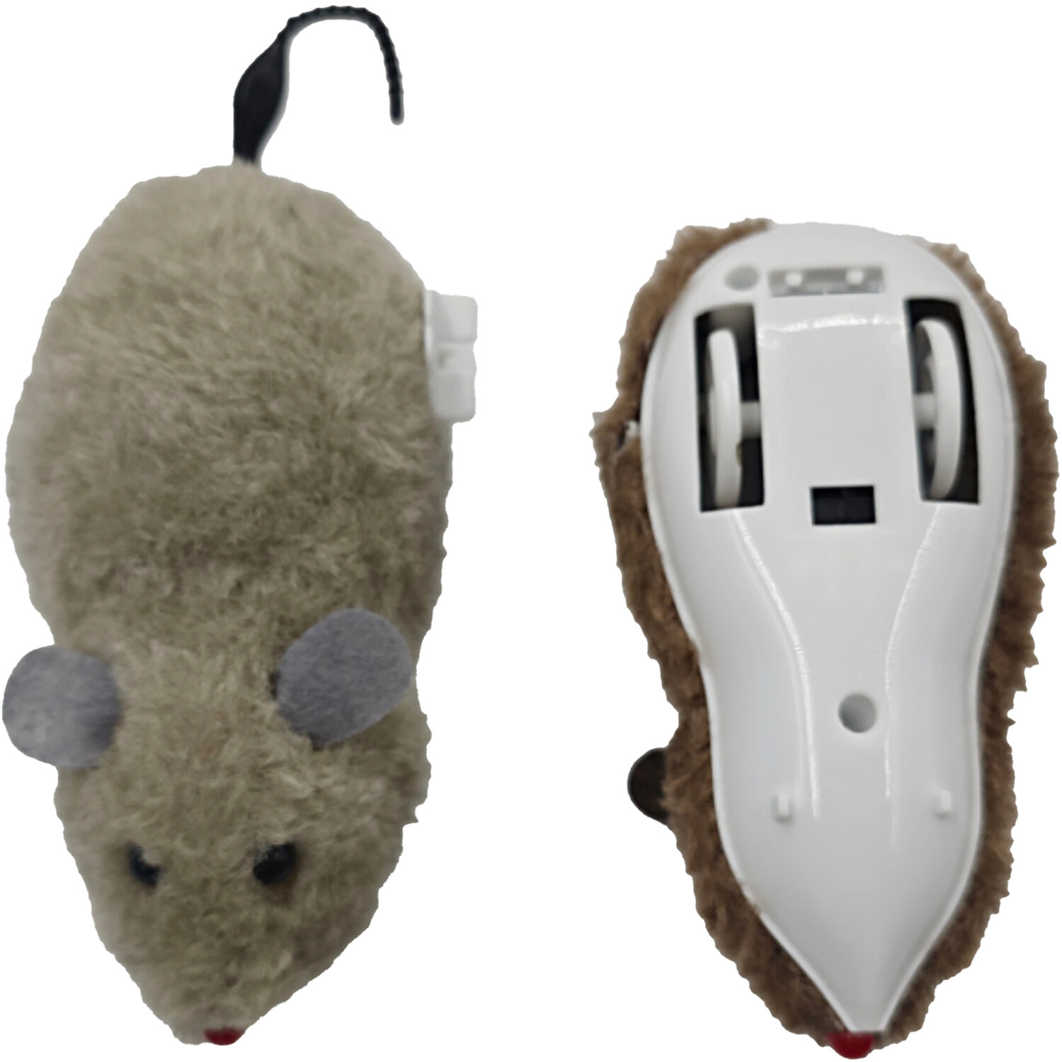Clever Paws Windup Mouse Cat ToyMulticolour Image 1