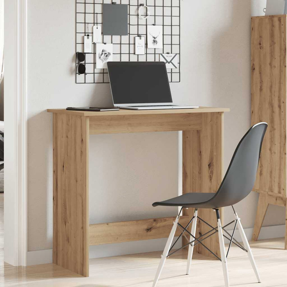 vidaXL Office Desk Artisan Oak Image 8