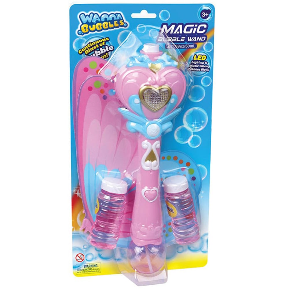 Wanna Bubbles Magic Bubble Wand Toy Image 1