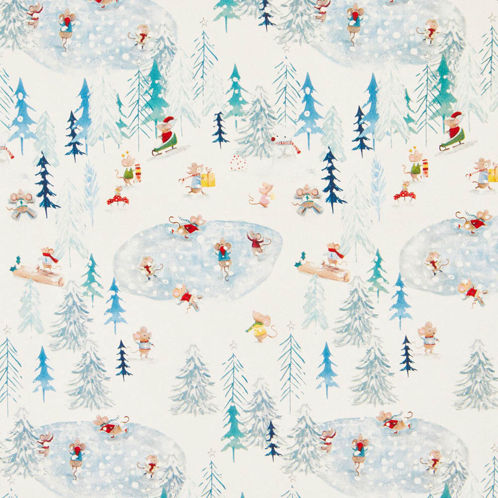 Festive Scene Gift Wrap 4m Image 9