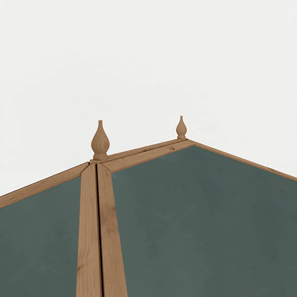 Mercia 3 x 4m Pressure Treated Traditional Gazebo Image 3