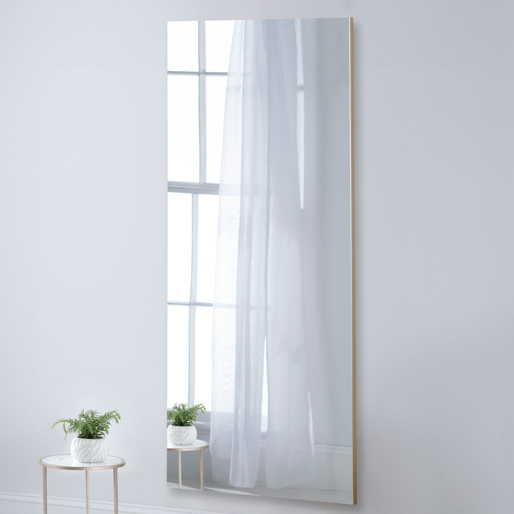 Yearn Seamless Gold Full Length Mirror 170 x 70cm Image 2