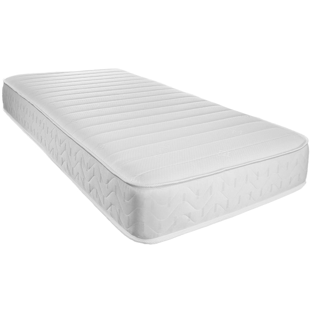 Starlight Beds Shorty White Straight Line Hybrid Memory Foam Spring Mattress Image 1