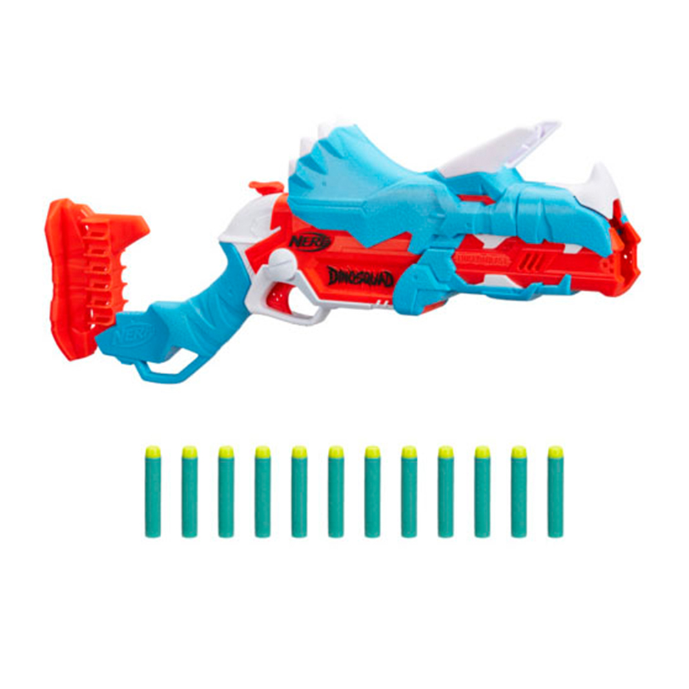 Hasbro Nerf DinoSquad Tricer-blast Blaster Image 1