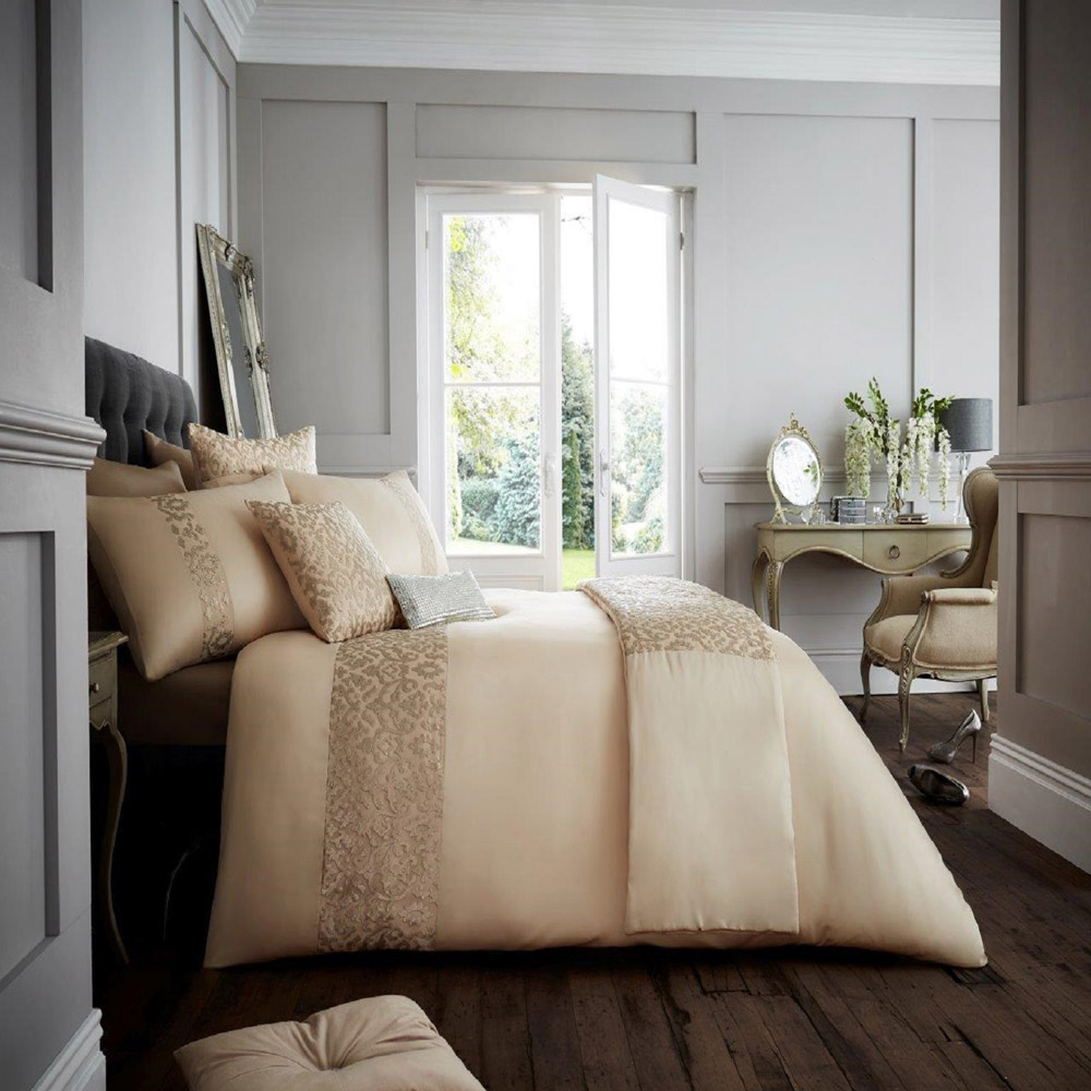 Smart Living Double Natural Venice Duvet Cover Set Image 3