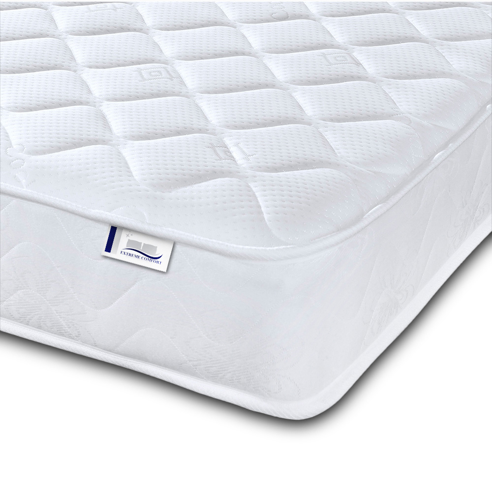 Extreme Comfort Small Double White Foam Free Pinna Coil Inner Spring Mattress Image 3