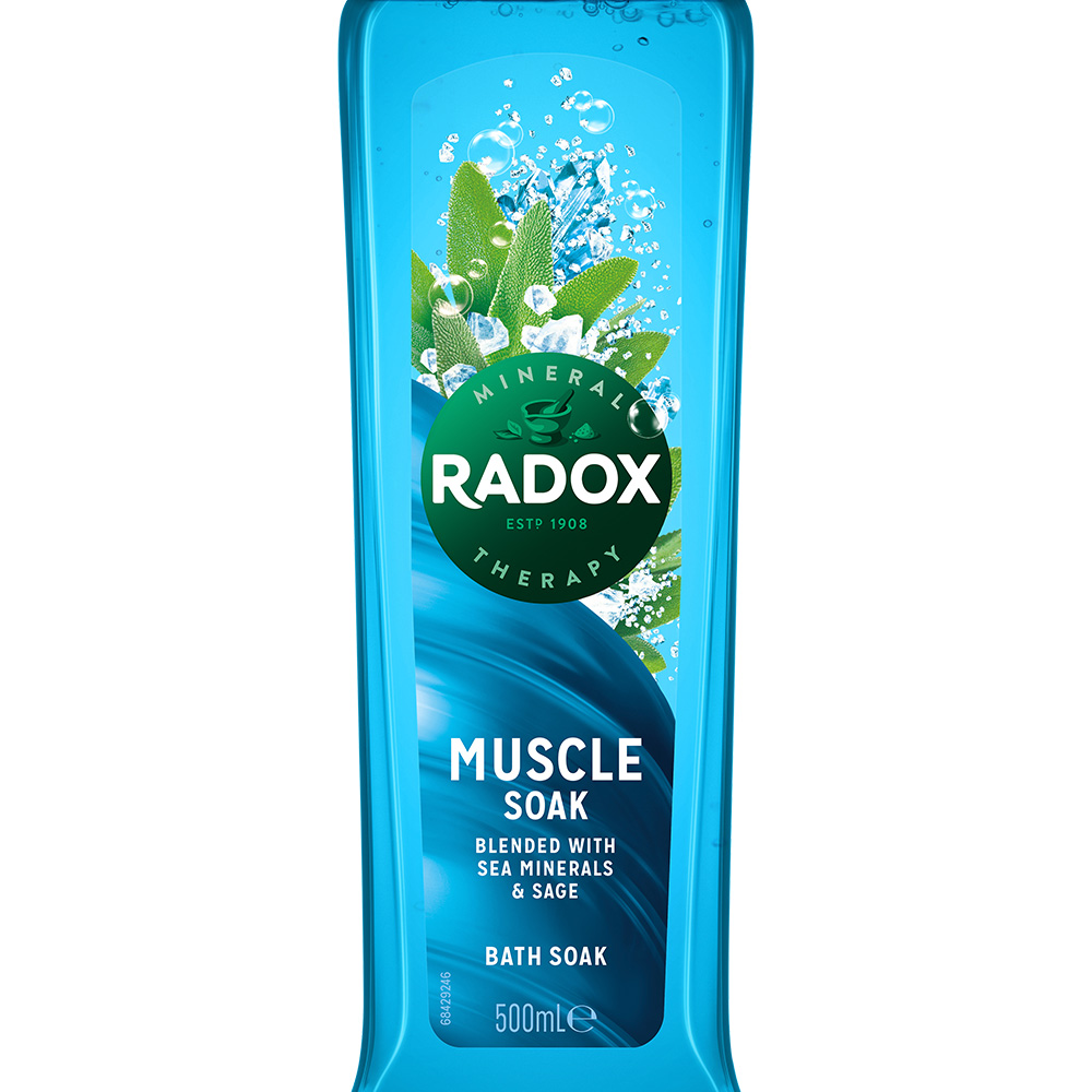 Radox Feel Good Sage and Sea Minerals Bath Soak 500ml Image 2