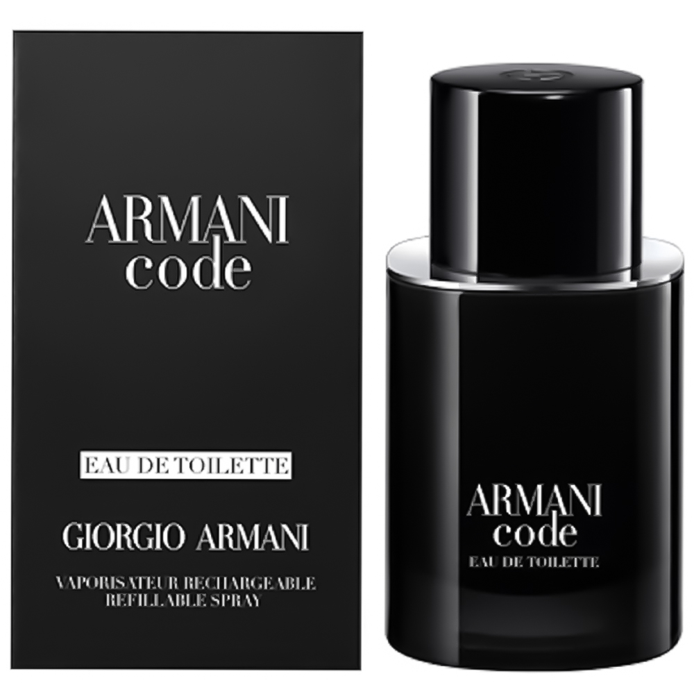 Armani Code Pour Homme Refillable Eau De Toilette Spray 50ml Image 2