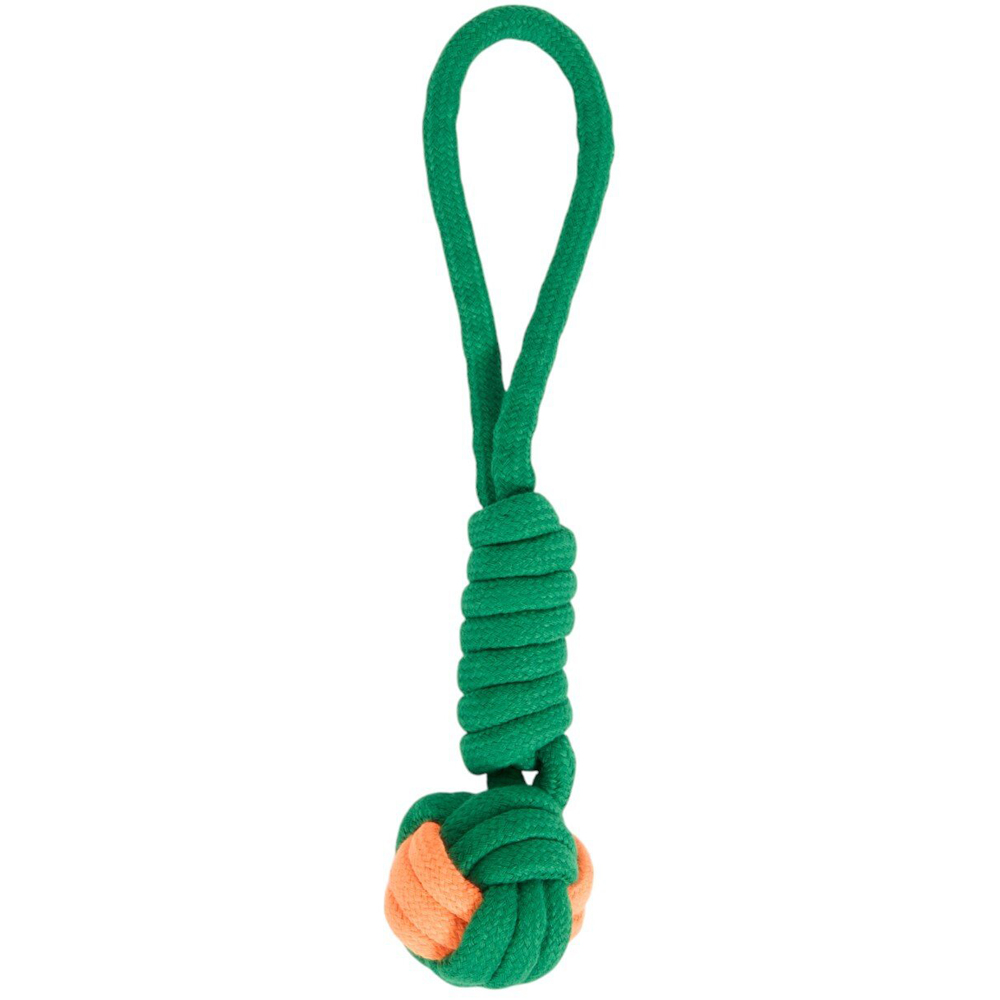 Rope Dumbbell Dog Toy Multicolour Image 4