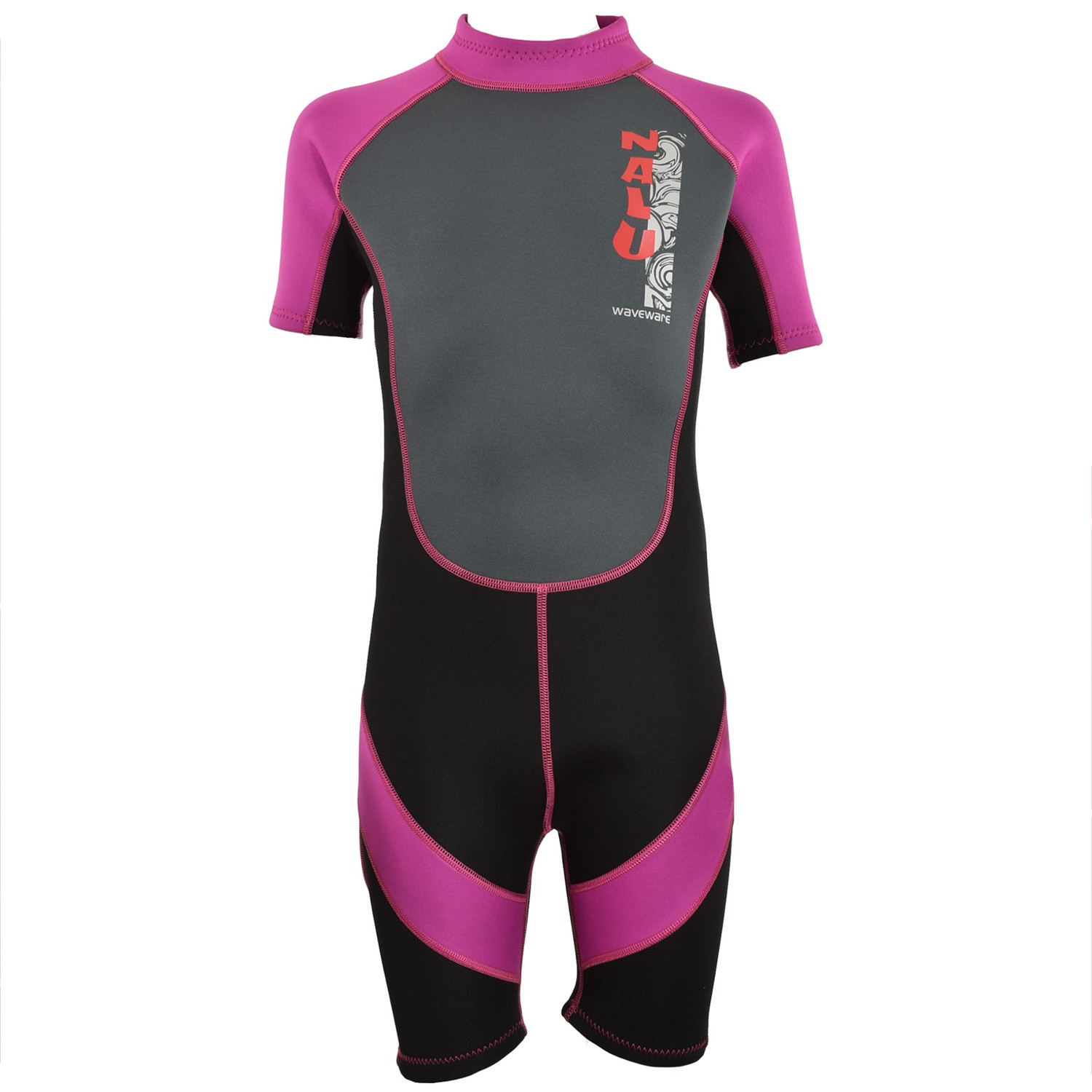 Children's Nalu Shortie Wetsuit - 28in chest Image 2