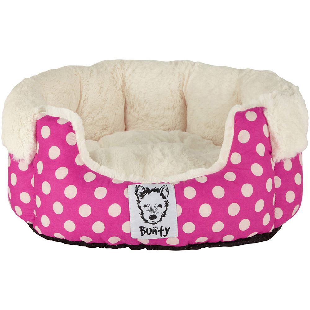 Bunty Deep Dream Medium Pink Pet Bed Image 1