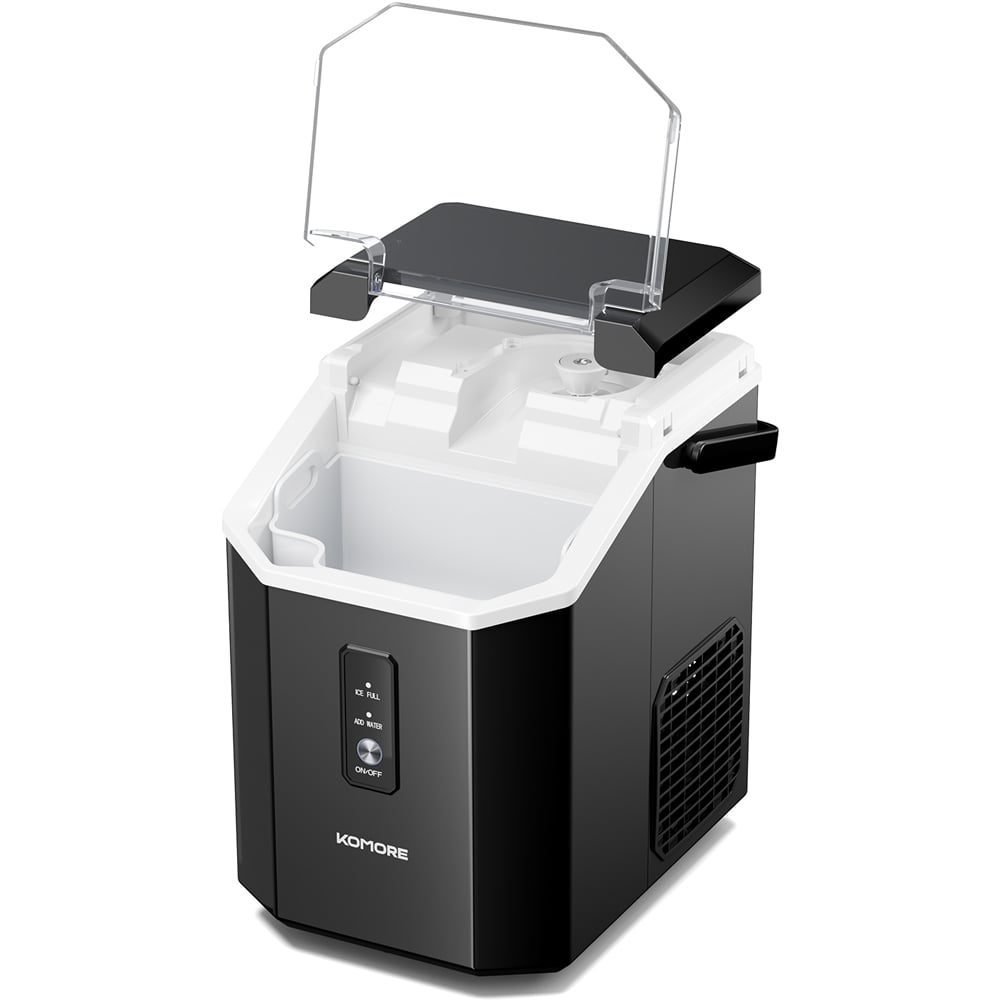 Living and Home Komore Nugget Ice Maker Machine with Handle Image 3