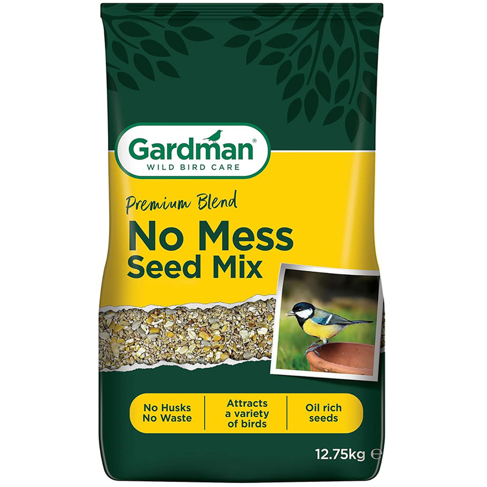 Gardman No Mess Wild Bird Seed Mix 12.75kg Image 1