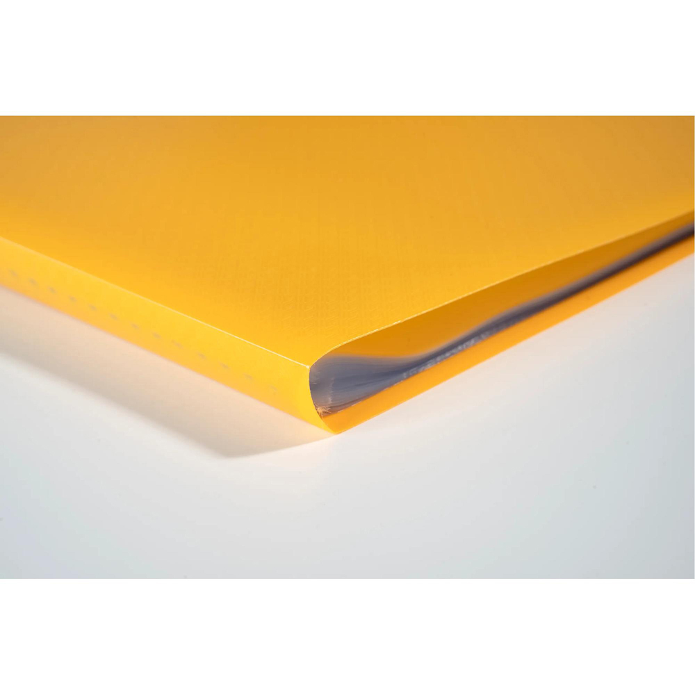 Exacompta A4 Yellow PP 100 Pocket Display Book 8 Pack Image 5