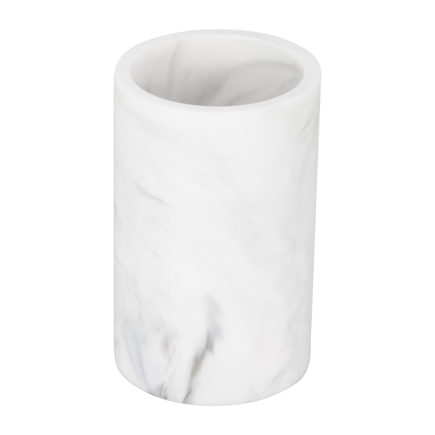 Attica White Marble Effect Toothbrush Holder Image