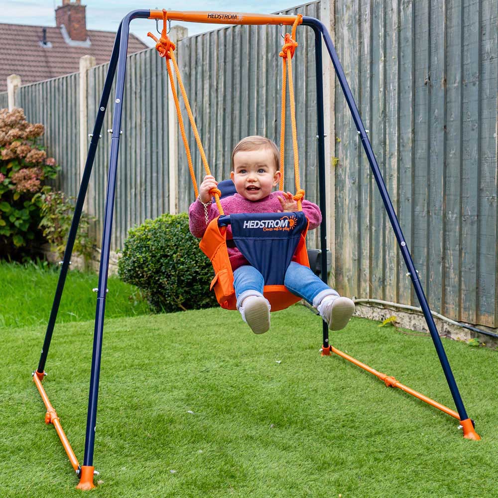 Hedstrom Fast Folding Musical Toddler Swing Image 3