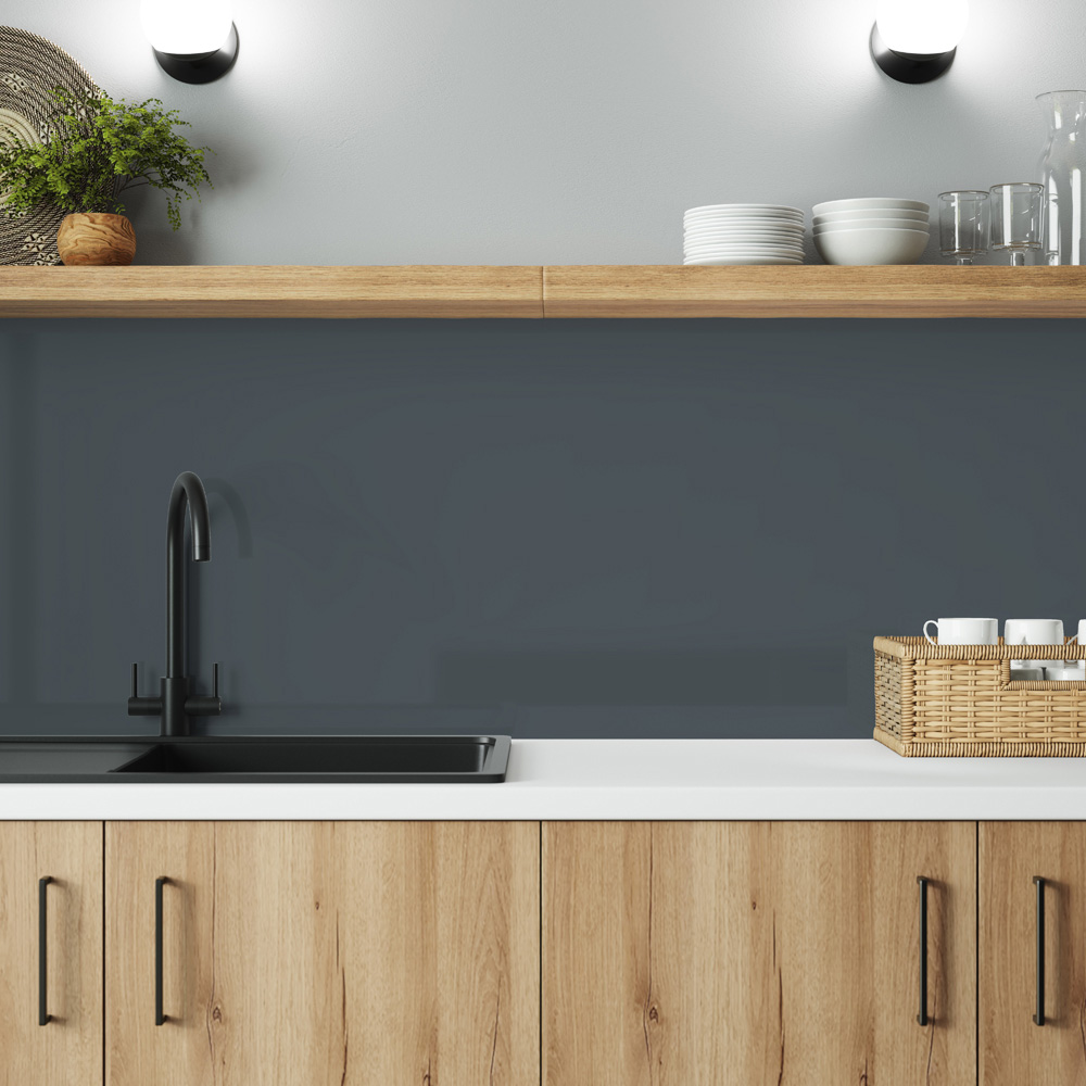 Alloy Malibu Grey and Storm Blue Kitchen Splashback 3000 x 750 x 4mm Image 5
