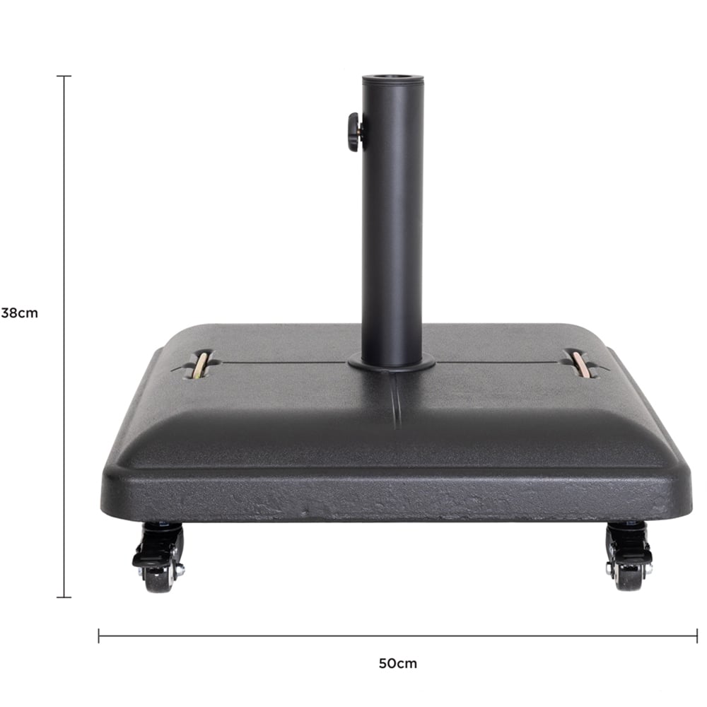 Charles Bentley Square Concrete Parasol Base 37.5kg Image 9
