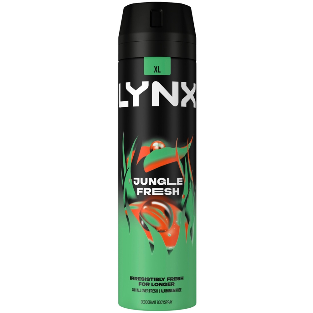 Lynx Deodorant Body Spray Jungle Fresh Image 1