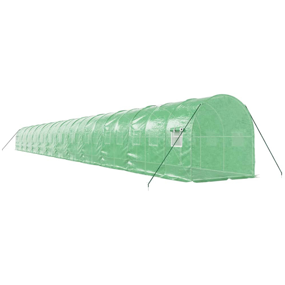 vidaXL Green 6.5 x 78.7ft Greenhouse Image 2