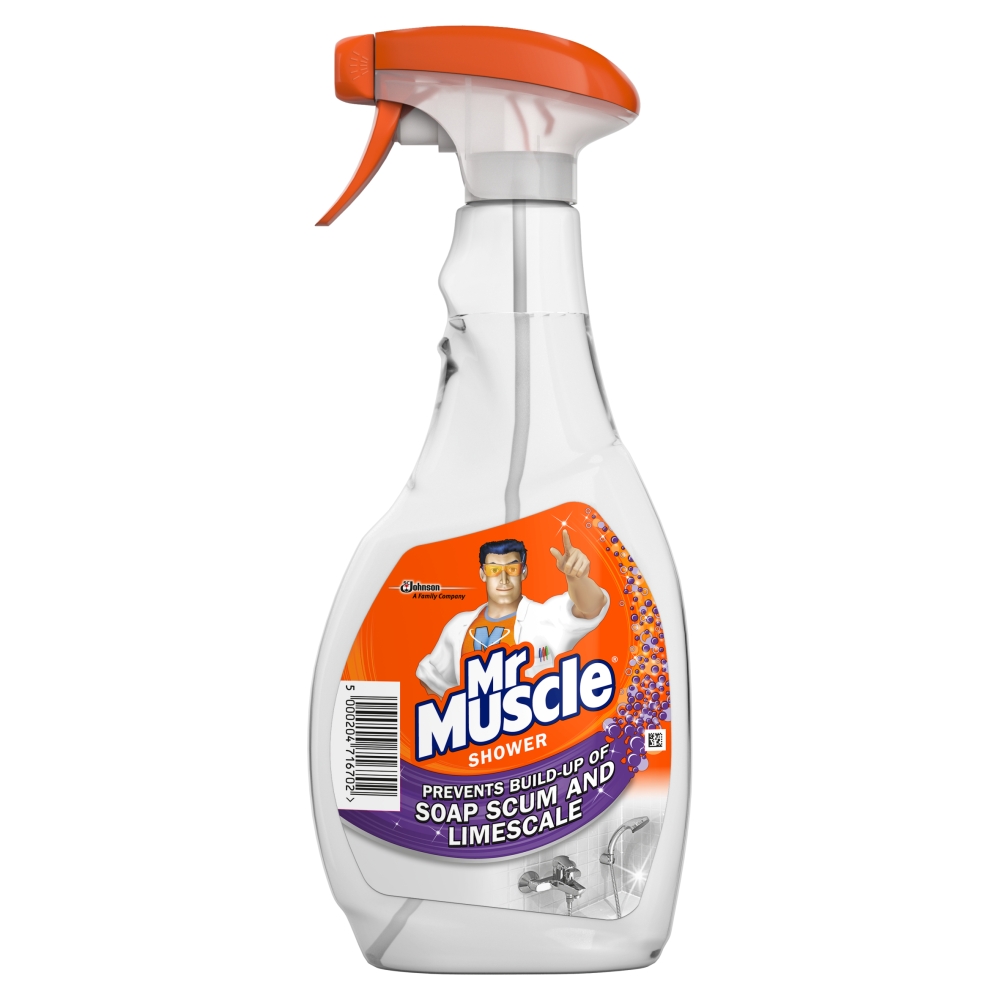 Mr Muscle 5 in 1 Shower Cleaner 500ml Image 2