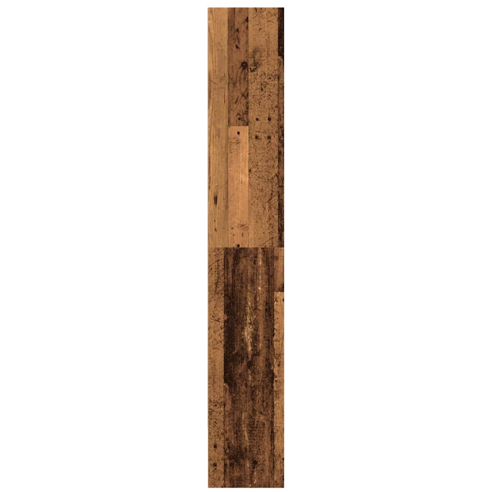 vidaXL 5 Shelf Old Wood Bookcase Image 5