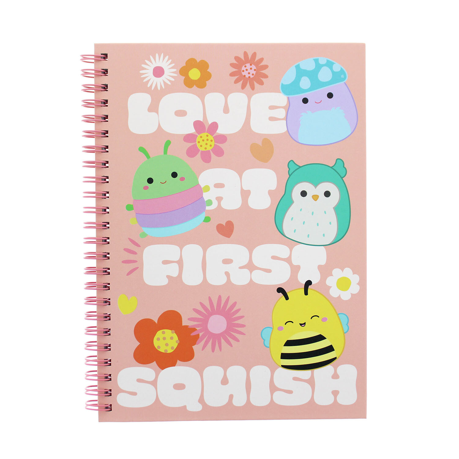 Squishmallows Love A5 Notebook - Multicolour Image 1