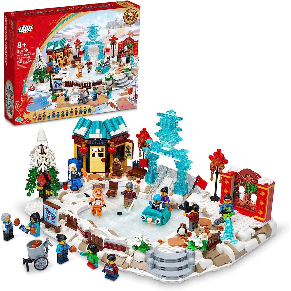 LEGO 80109 Lunar New Year Ice Festival Building Set Image 3